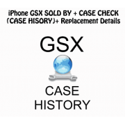  Sold By + GSX + REPLACEMENT + Case History Check iPhone Xr/Xs/Xs Max Supported